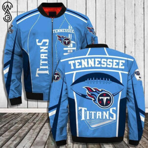 Nfl Tennessee Titans All Over Printed Bomber Jacket