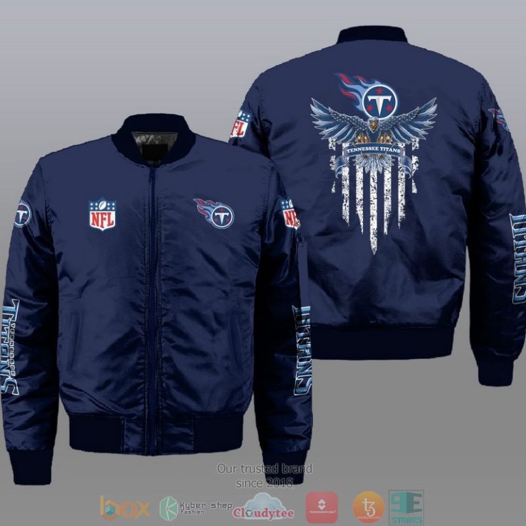 Nfl-Tennessee-Titans-Eagle-Thin-Line-Flag-Bomber-Jacket-1