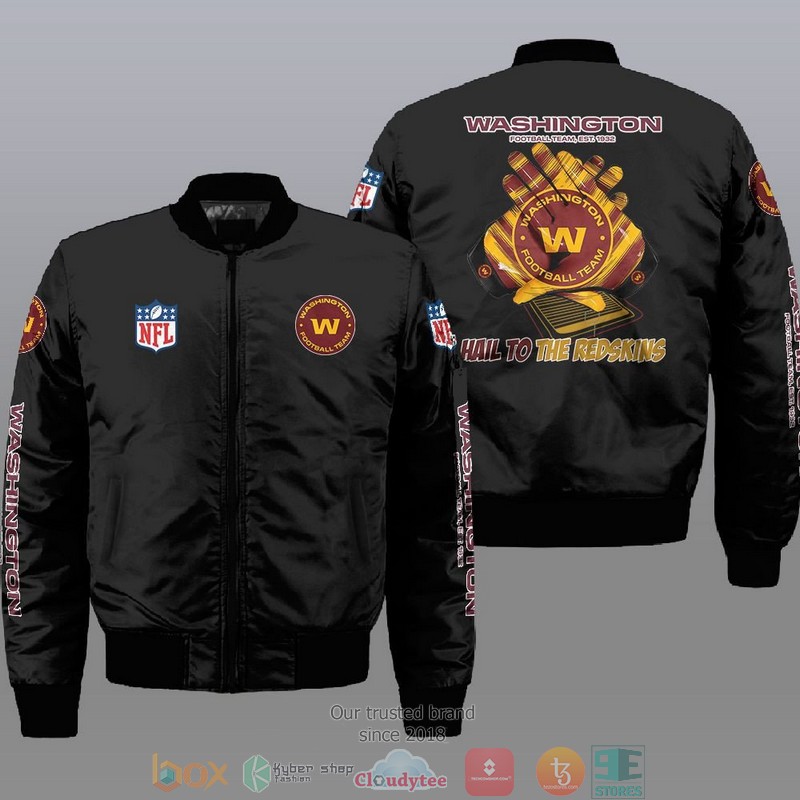 Nfl Washington Football Team Hail To The Redskins Bomber Jacket Nfl Washington Football Team Hail To The Redskins Bomber Jacket