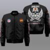 Nfl Washington Football Team Wings Skull 3D Bomber Jacket