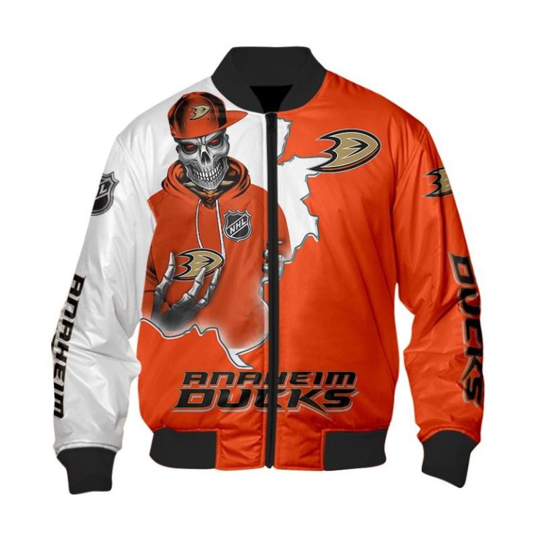 Nhl-Anaheim-Ducks-Death-Skull-Bomber-Jacket-1
