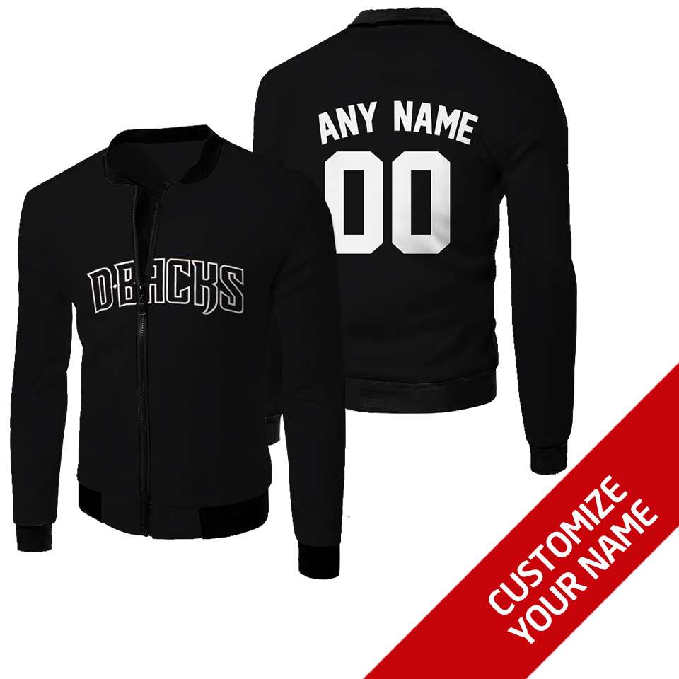 Nhl Arizona Diamondbacks Team Personalized 3D Bomber Jacket Nhl Arizona Diamondbacks Team Personalized 3D Bomber Jacket