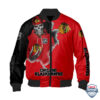 Nhl Chicago Blackhawks Death Skull Bomber Jacket