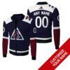 Nhl Colorado Avalanche Team Personalized 3D Bomber Jacket