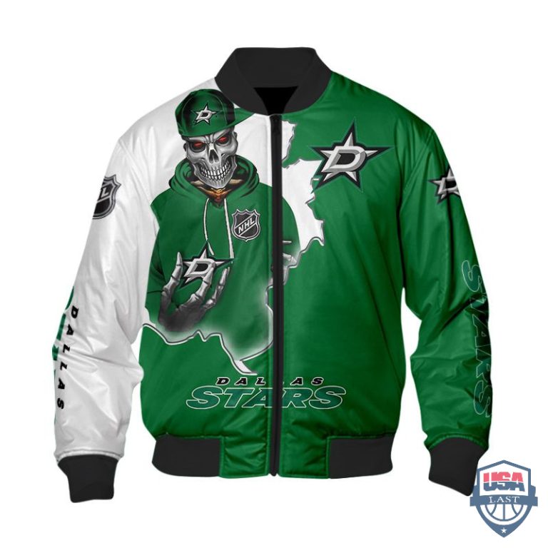 Nhl-Dallas-Stars-Death-Skull-Bomber-Jacket-1