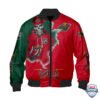 Nhl Minnesota Wild Death Skull Bomber Jacket