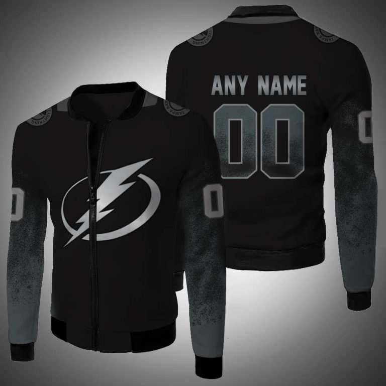 Nhl-Tampa-Bay-Lightning-Team-Personalized-Black-3D-Bomber-Jacket-1