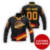 Nhl Vancouver Canucks Team Personalized 3D Bomber Jacket
