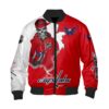 Nhl Washington Capitals Death Skull Bomber Jacket
