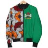 Nigeria Men's Bomber Jacket Ankara Pattern Th5 Bomber Jacket