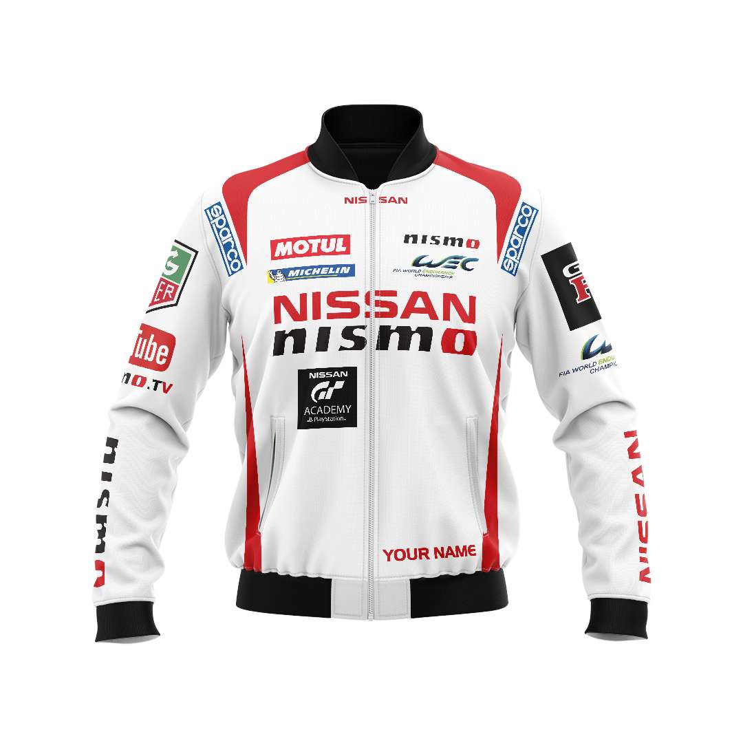 Nissan Nismo Personalized Bomber Jacket Nissan Nismo Personalized Bomber Jacket