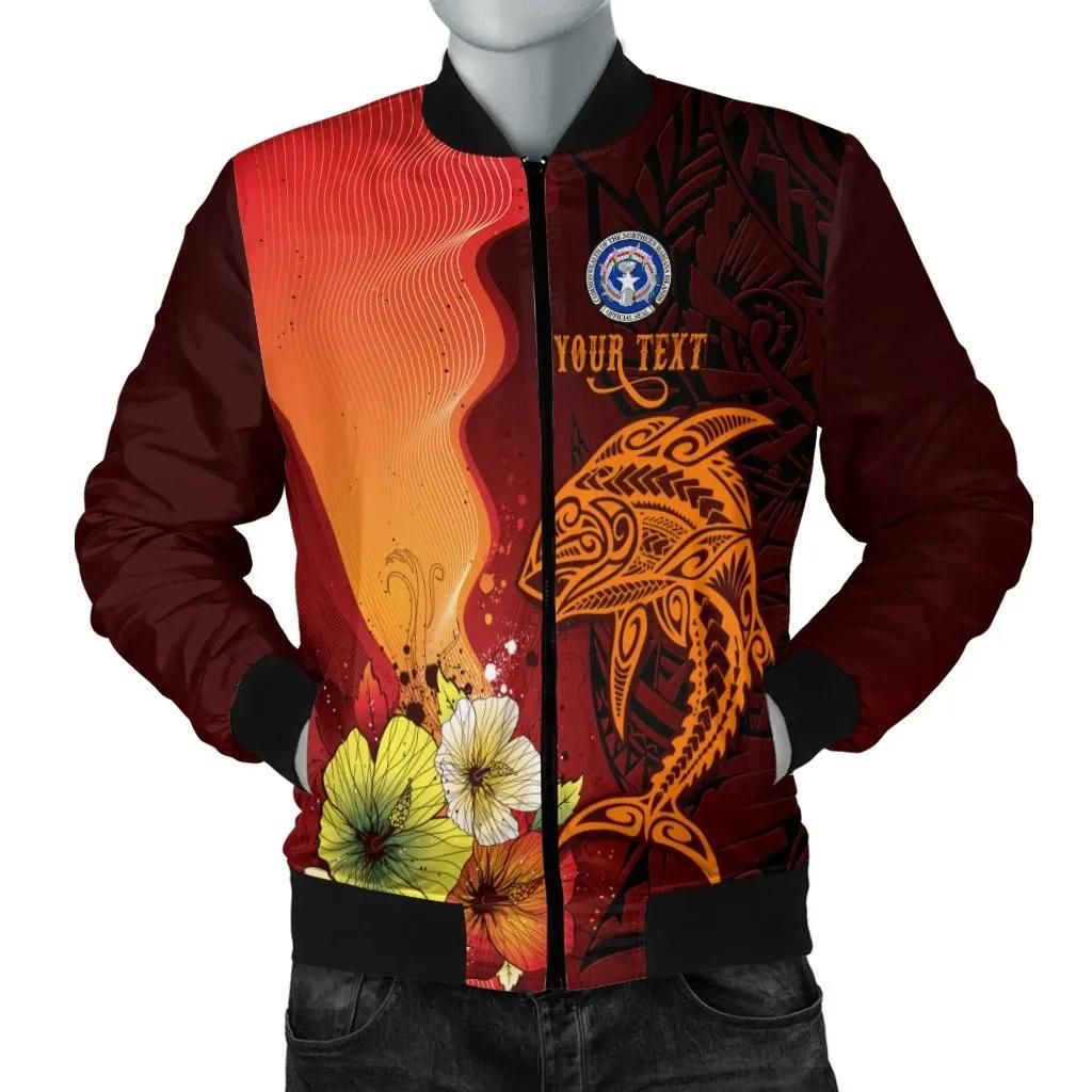 Northern-Mariana-Islands-Custom-Personalised-Mens-Bomber-Jacket-Tribal-Tuna-Fish-BN39-Bomber-Jacket-1