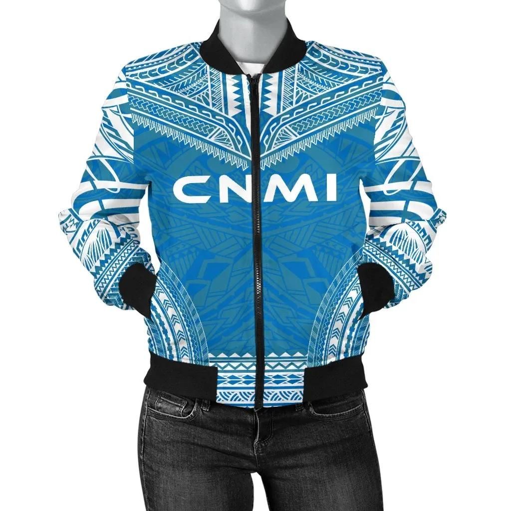 Northern Mariana Islands Flag Polynesian Chief Women'S Bomber Jacket - Bn10 Bomber Jacket Northern Mariana Islands Flag Polynesian Chief Women'S Bomber Jacket - Bn10 Bomber Jacket