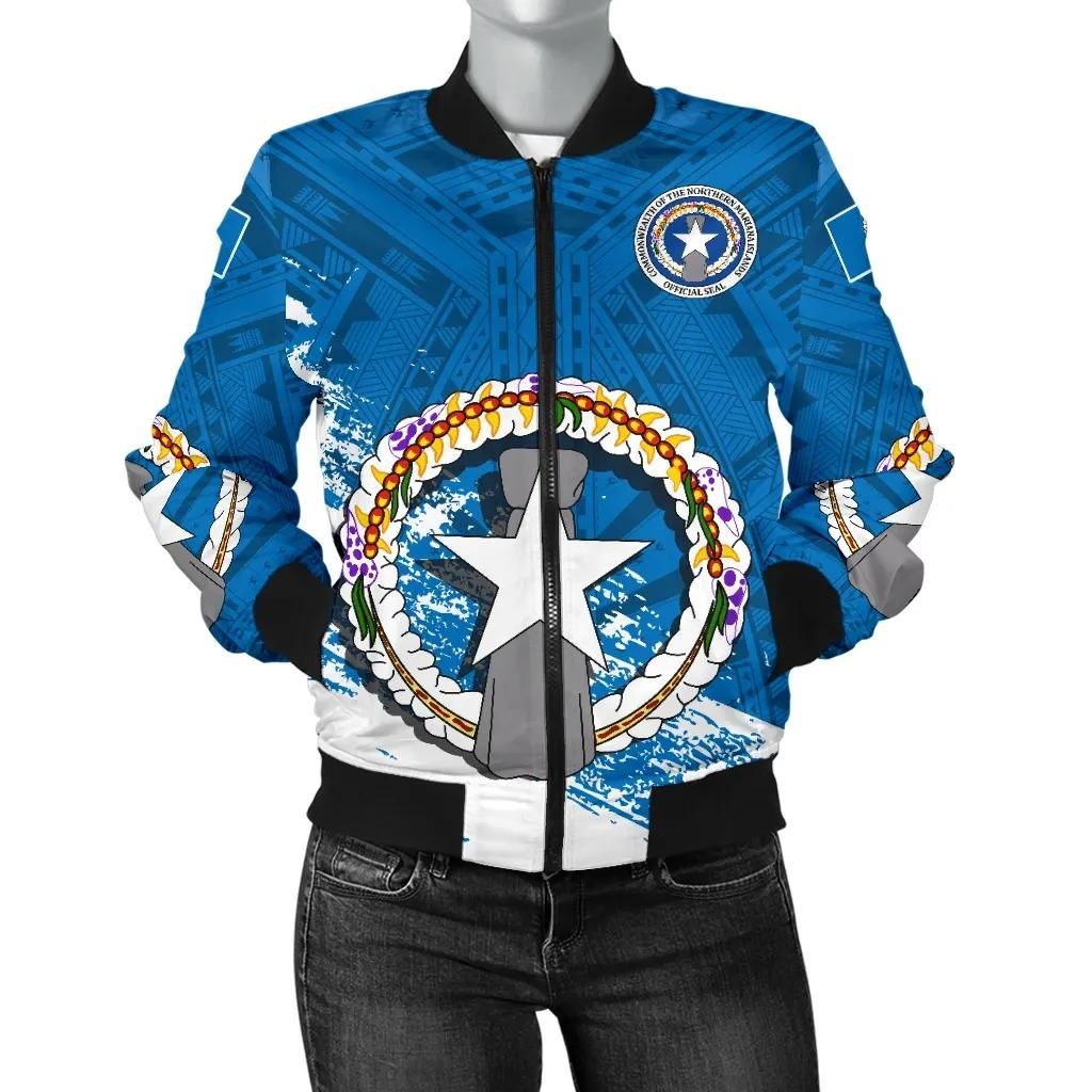 Northern Mariana Islands Special Women's Bomber Jacket A7 Bomber Jacket Northern Mariana Islands Special Women's Bomber Jacket A7 Bomber Jacket