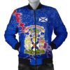 Nova Scotia Christmas Coat Of Arms Men Bomber Jacket X Style J78 Bomber Jacket