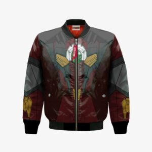 OZ-13MS Gundam Epyon Bomber Jacket Custom Gundam Wing Cosplay Costumes Bomber Jacket