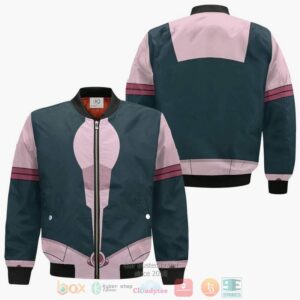Ochako Uraraka Cosplay Costume My Hero Academia Mha Anime Bomber Jacket