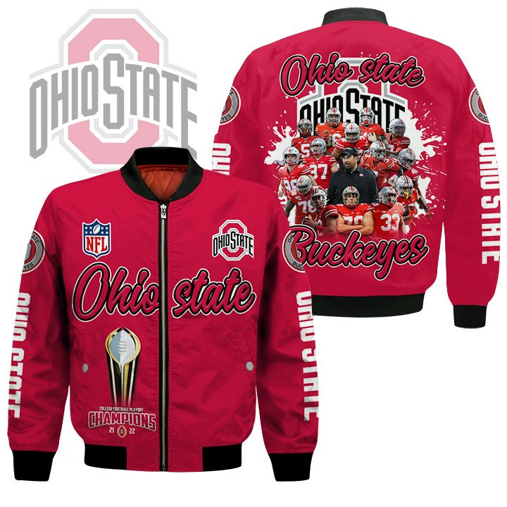 Ohio State Buckeyes Players Nfl Bomber Jacket Ohio State Buckeyes Players Nfl Bomber Jacket