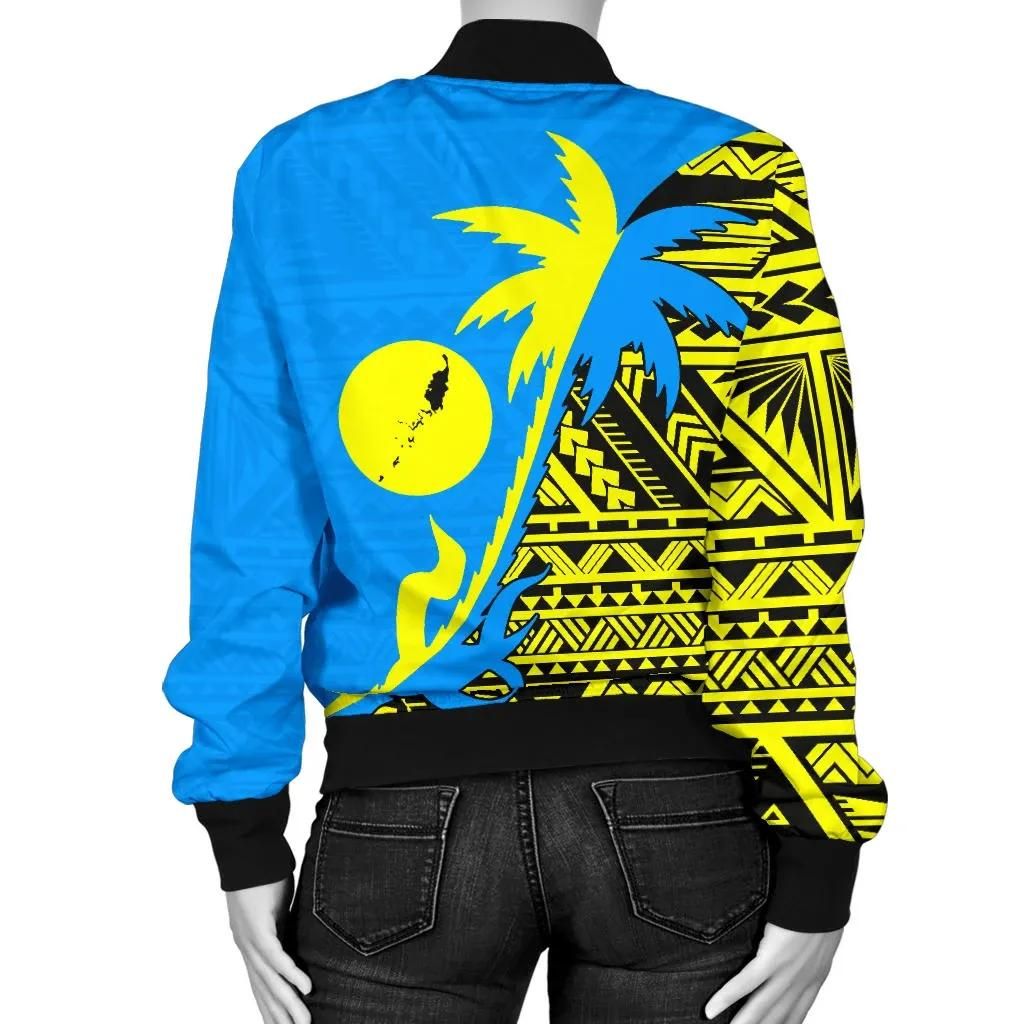 Palau-Coconut-Tree-Womens-Bomber-Jacket-K4-Bomber-Jacket-1