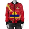 Palmyra Atoll Christmas Coat Of Arms Women Bomber Jacket X Style J78 Bomber Jacket