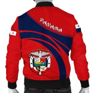 Panama Coat Of Arms Men Bomber Jacket Cricket J5W Bomber Jacket