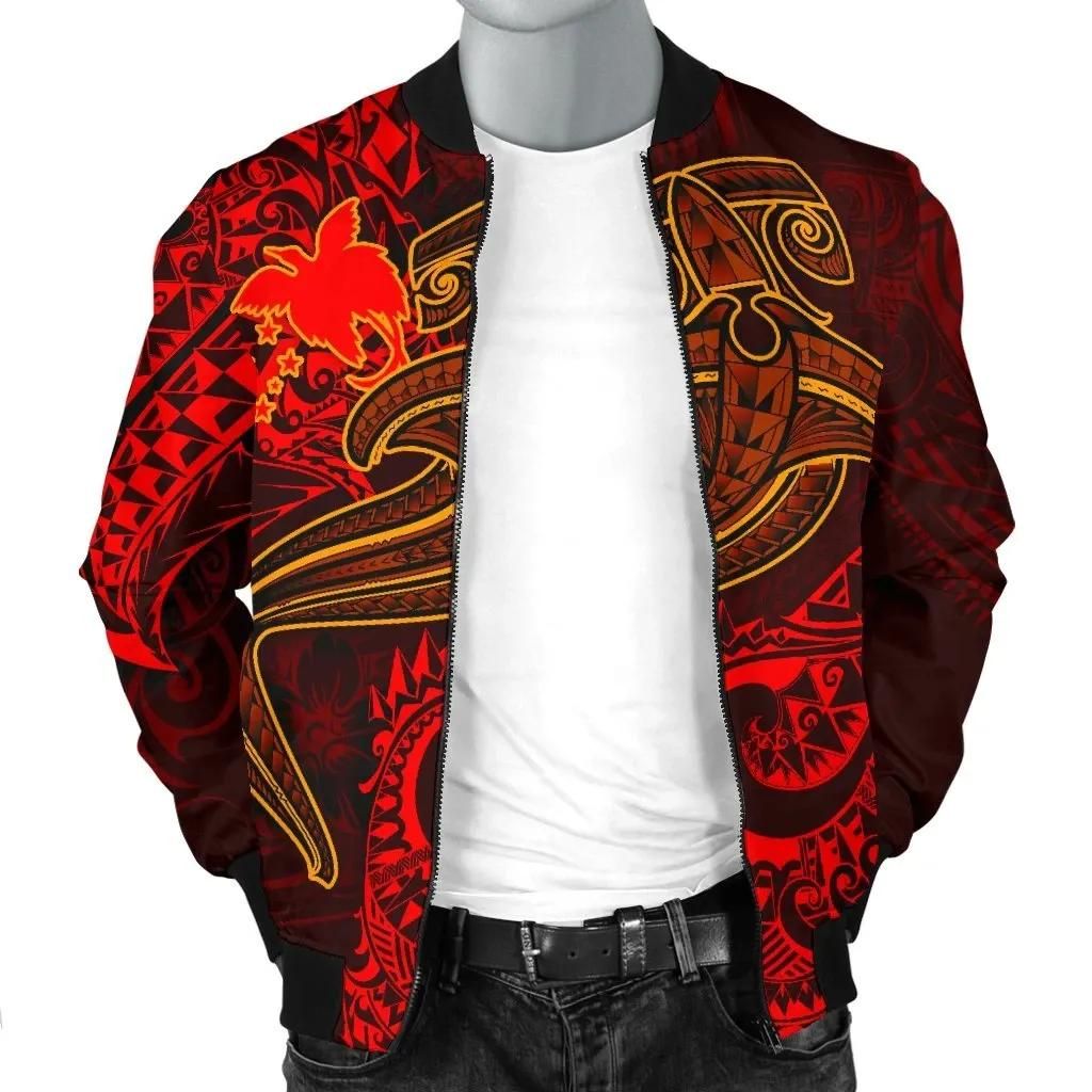 Papua-New-Guinea-Mens-Bomber-Jacket-Red-Shark-Polynesian-Tattoo-BN18-Bomber-Jacket-2