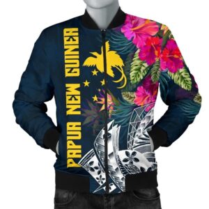 Papua New Guinea Men's Bomber Jacket - Summer Vibes - BN15 Bomber Jacket