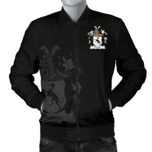 Passow Germany Men's Bomber Jacket - German Family Crest A7 Bomber Jacket