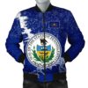 Pennsylvania Christmas Coat Of Arms Men Bomber Jacket X Style J78 Bomber Jacket