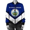 Pennsylvania Coat Of Arms Women Bomber Jacket Lucian Style JW5 Bomber Jacket