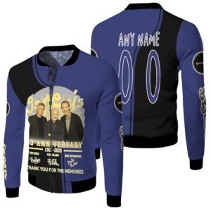 Personalized #00 Genesis 53th Anniversary 1967 2020 Signed Thank You For The Memories Famous Rock band gift for Genesis fans Bomber Jacket