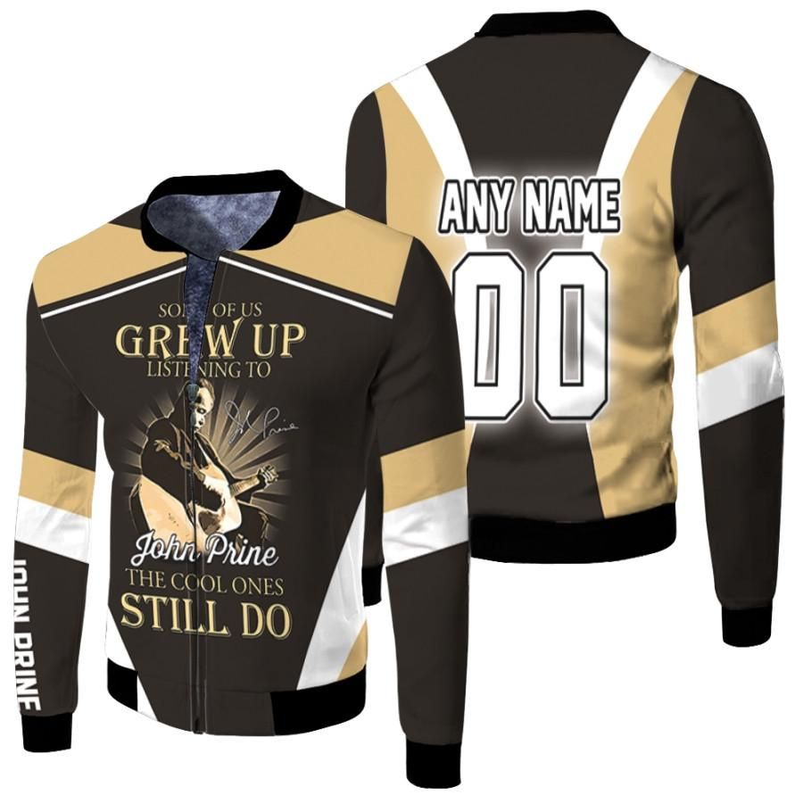 Personalized #00 Some Of Us Grew Up Listening To John Prine The Cool Ones Still Do Signed gift for John Prine fans Bomber Jacket Personalized #00 Some Of Us Grew Up Listening To John Prine The Cool Ones Still Do Signed gift for John Prine fans Bomber Jacket