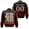 Personalized #00 The Rolling Stones 58th Anniversary 1962 2020 Member Band Signed Song Lyrics gift for Rolling Stones fans Bomber Jacket