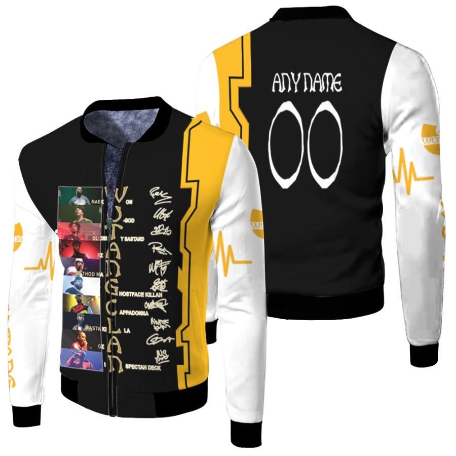 Personalized #00 Wutang Clan Famous American Hip Hop Group Member Band Signed gift for Wutang Clan fans Bomber Jacket Personalized #00 Wutang Clan Famous American Hip Hop Group Member Band Signed gift for Wutang Clan fans Bomber Jacket