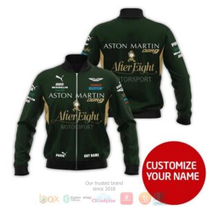 Personalized Aftereight Motorsport Aston Martin Custom Bomber Jacket