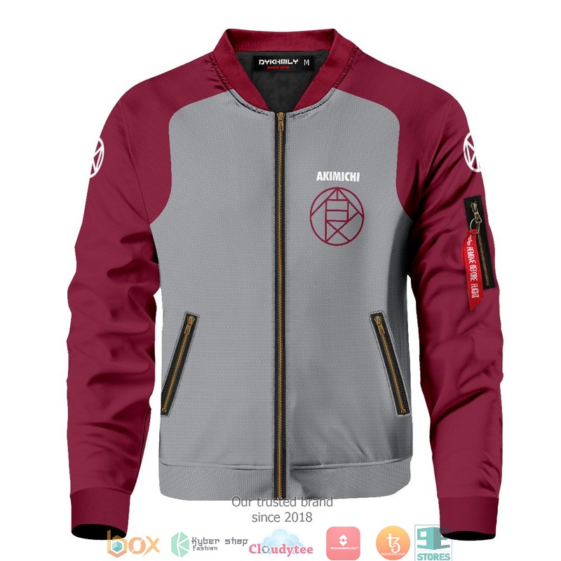 Personalized Akimichi Clan Bomber Jacket Personalized Akimichi Clan Bomber Jacket