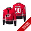 Personalized Carolina Hurricanes Nhl Custom Bomber Jacket