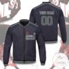 Personalized Dark Unit Bomber Jacket