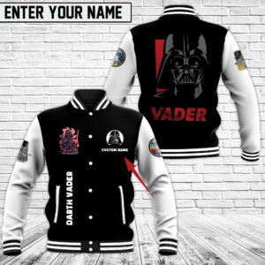 Personalized Darth Vader Star War 3D Bomber Jacket