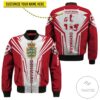 Personalized Denmark Map 3D Bomber Jacket