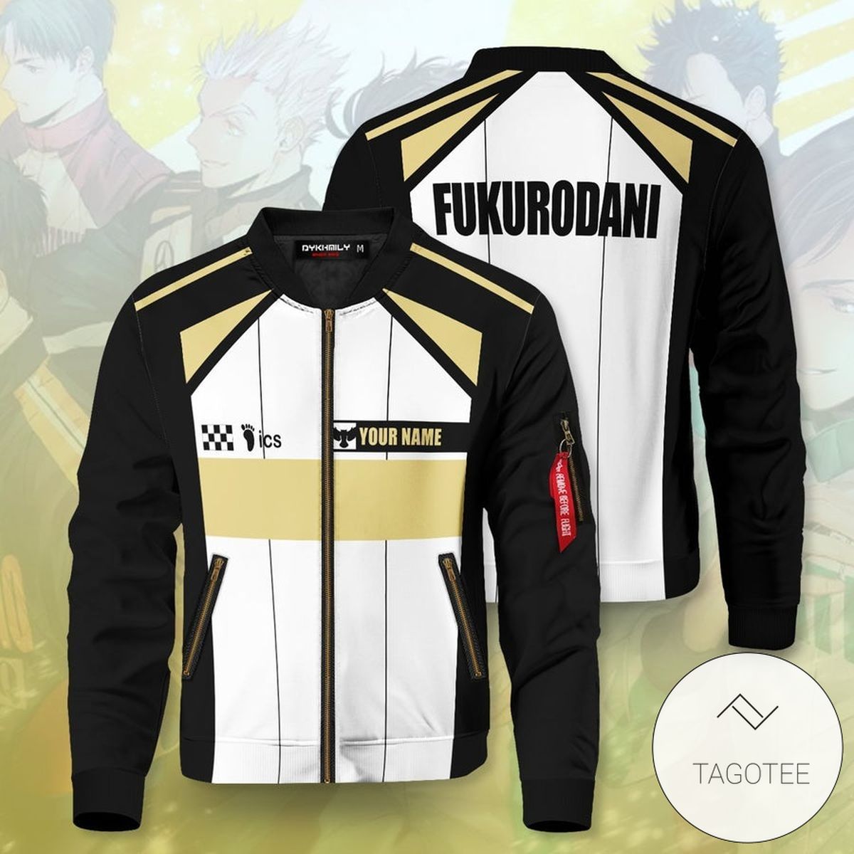 Personalized F1 Fukurodani Bomber Jacket Personalized F1 Fukurodani Bomber Jacket