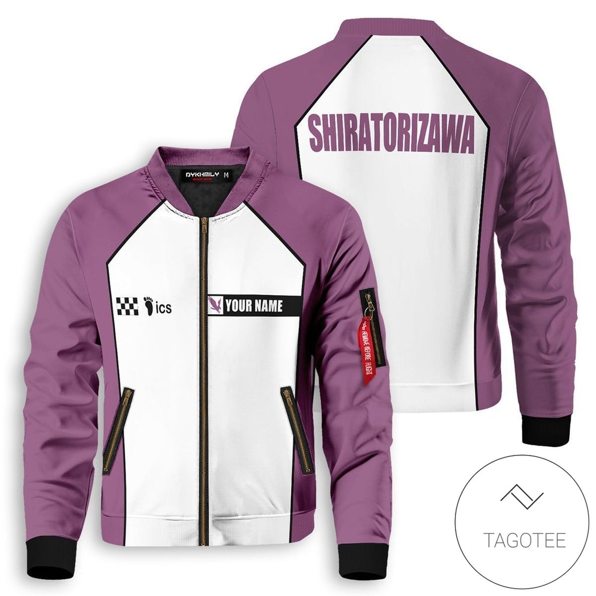 Personalized F1 Shiratorizawa Bomber Jacket Personalized F1 Shiratorizawa Bomber Jacket