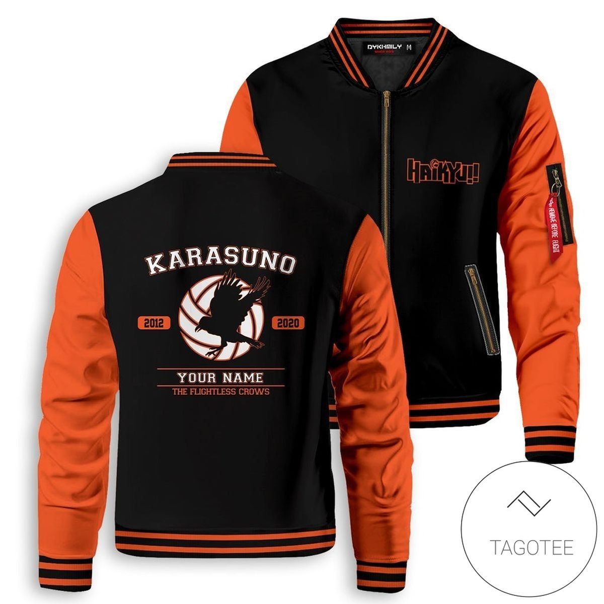 Personalized Flightless Crows Bomber Jacket Personalized Flightless Crows Bomber Jacket