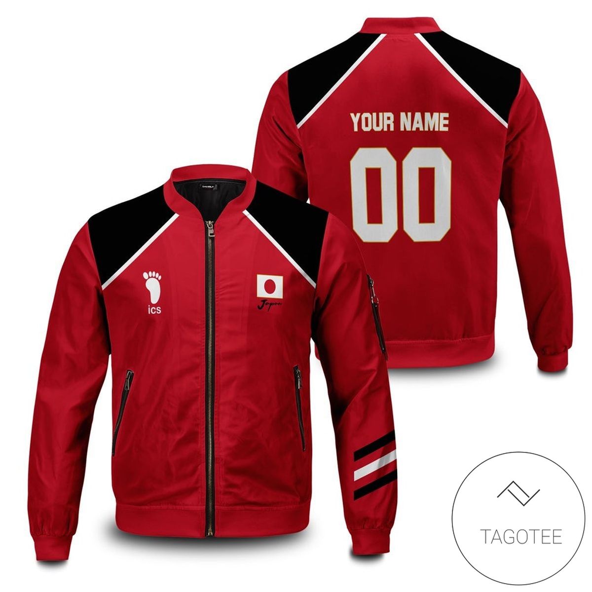 Personalized Haikyuu National Team Bomber Jacket Personalized Haikyuu National Team Bomber Jacket