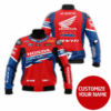 Personalized Honda Hrc Custom Bomber Jacket