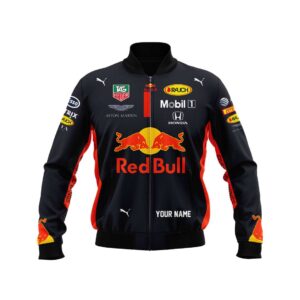 Personalized Honda Red Bull Racing 3D Bomber Jacket