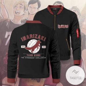 Personalized Inarizaki The Strongest Challenger Bomber Jacket