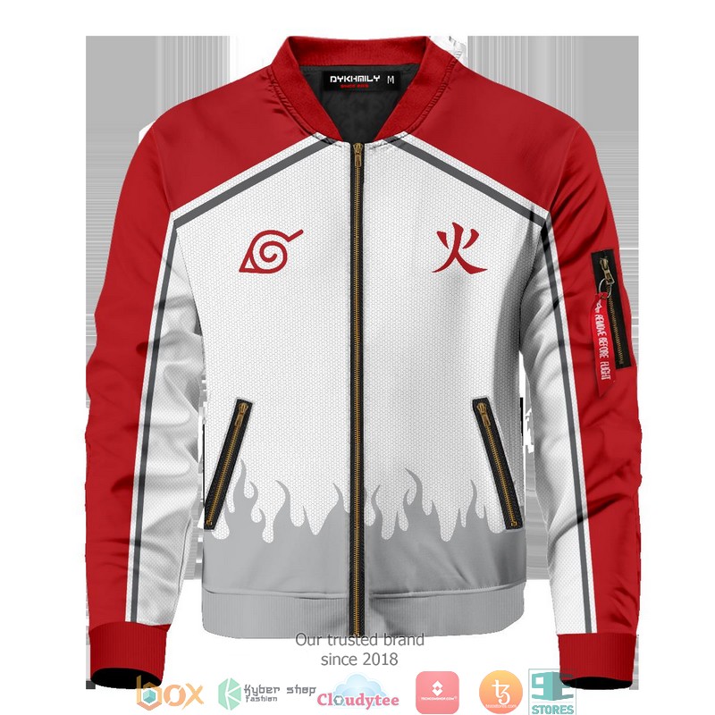 Personalized Konoha Hokage Bomber Jacket Personalized Konoha Hokage Bomber Jacket