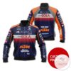 Personalized Ktm Moto Speeds Branded Unisex Racing 3D Bomber Jacket