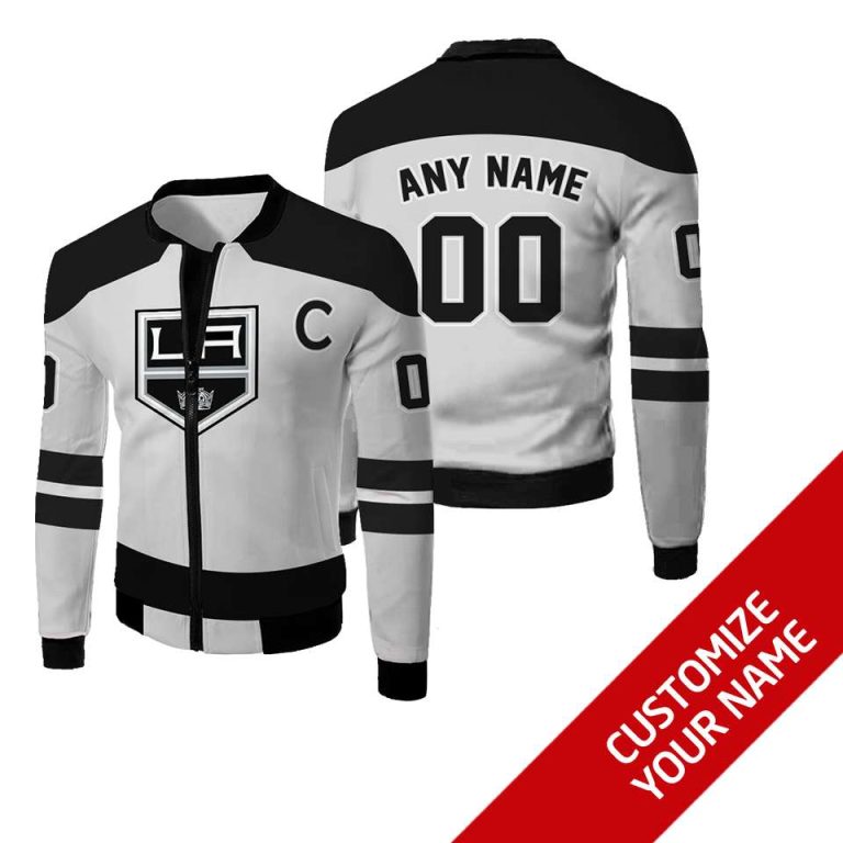 Personalized-Los-Angeles-Kings-Nhl-Custom-Bomber-Jacket-1